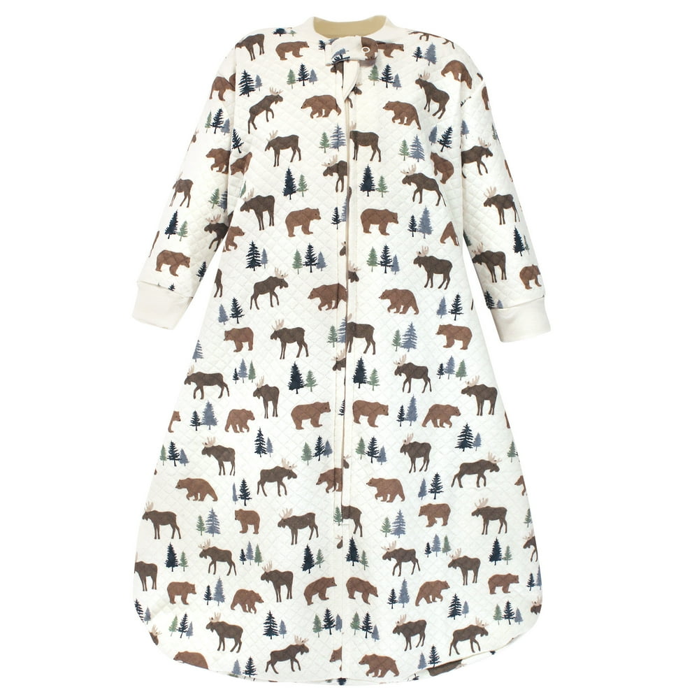 Hudson Baby Unisex Baby Premium Quilted Long Sleeve Sleeping Bag and