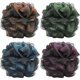 thumbnail image 1 of wonima11 Loofah Bath and Shower Sponge Pouf, Mesh Brush Ball Exfoliating Body Scrubber Ball Pack of 4 (60g/pcs), 1 of 1