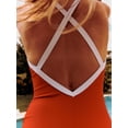thumbnail image 4 of Speedo Women's Colorblock Cross Back One Piece Swimsuit, Sizes XS-XXL, 4 of 9
