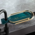 thumbnail image 4 of Faucet Sponge Holder with Towel Bar, Holder Sink Caddy Organizer for Kitchen, 4 of 5