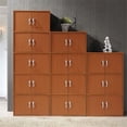thumbnail image 5 of Pemberly Row 3 Shelf 6 Door Bookcase in Cherry, 5 of 5