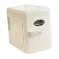 thumbnail image 3 of Refrigerador cosmético Refrigerador de automóvil Hogar y viaje Mini refrigerador 6 litros Mini refrigerador portátil para medicamentos de dormitorio , Blanco BLESIY mini refrigerador, 3 of 8