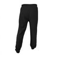 thumbnail image 4 of GuangCheng George Men Textured Drawstring Waist Pants Soft Breathable Lightweight Loose Fit Casual Comfort Trousers,Size:XL, 4 of 6