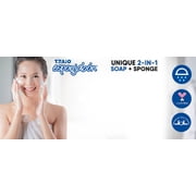 T.Taio Esponjabon 2-in-1 Soap Sponge – Variety Pack of 6 – Exfoliating & Moisturizing for All Skin Types