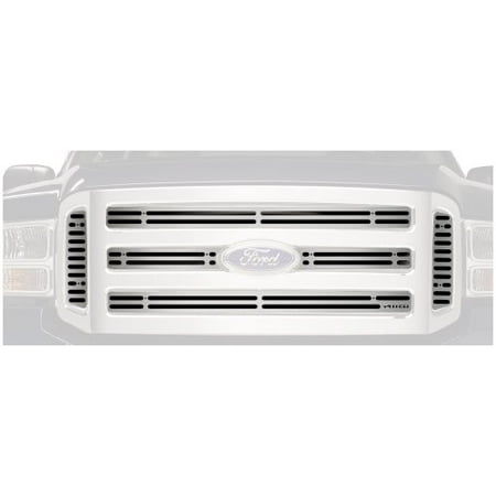 Hd Putco Liquid - Putco 302155 Liquid Boss Thick 3-D Mirror Solid Aluminum Grille