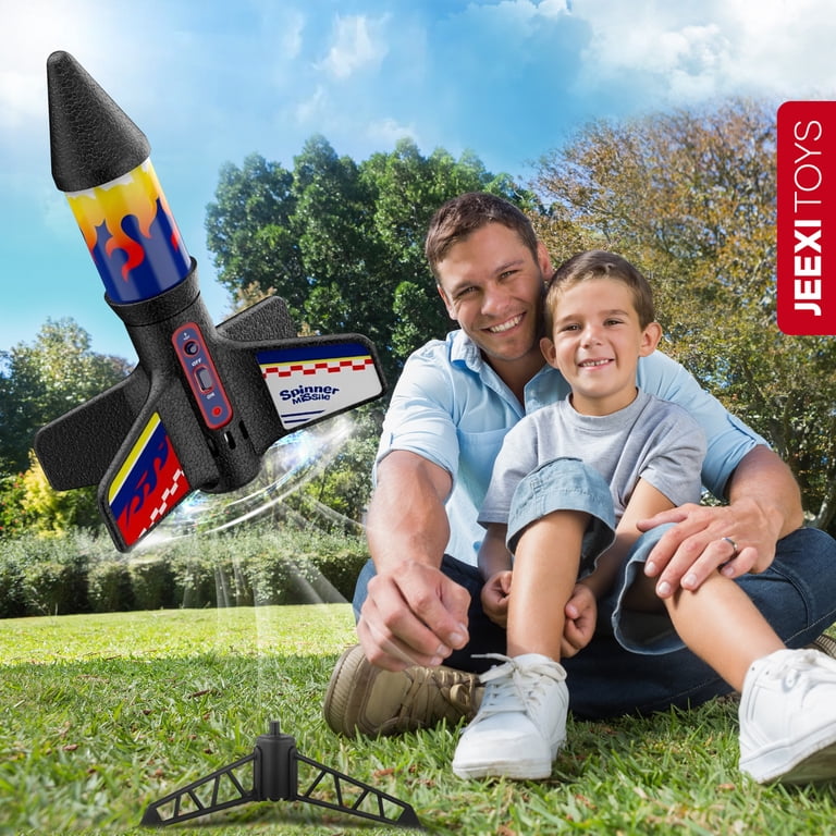 JEEXI Electric Rocket Launcher, Motorized with Parachute photo 2
