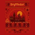 thumbnail image 2 of Women's Harry Potter Gryffindor Ugly Christmas Sweater Print  Graphic T-Shirt, 2 of 4