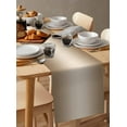 thumbnail image 6 of nqOlkjepod Beige Ombre Table Runner 90 Inches Long Farmhouse Dress Scarves, Modern Gradient Abstract Art Dining Tablerunner for Coffee Table/Kitchen Island/Party Décor, 13" x 90", 6 of 8