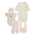 thumbnail image 2 of Duck Duck Goose Baby Girls' 6-Piece Layette Gift Set Color: pink/multi Size: 0 - 3 months, 2 of 3