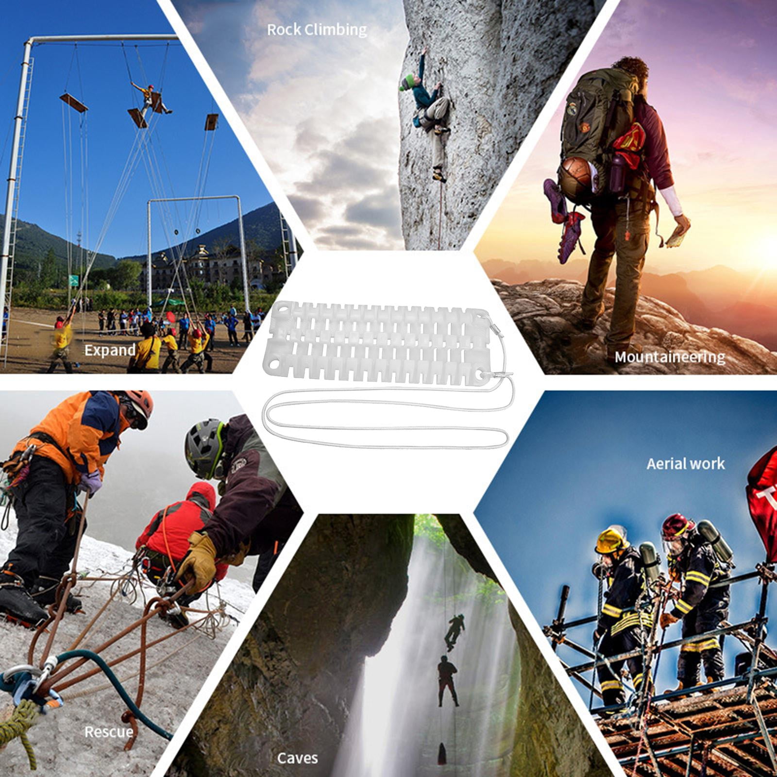 harayaa Thickened Rock Climbing Abseiling Arborist Double Rope Edge Protection Plate Wear-Resistant Protection Accessories
