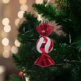 thumbnail image 4 of 6 pc Sweet Candy Drop Christmas Ball Ornament Indoor/Outdoor Christmas Tree Decoration Fall Wedding Birthday Halloween Thanksgiving Christmas Holiday Decor, 4 of 7