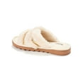 thumbnail image 3 of Dearfoams Cozy Comfort Women's Metallic Crossband Slippers, 3 of 6