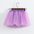 thumbnail image 5 of Efsteb Girls Layered Tutu Skirt Dance Dress Tiered Tutu Skirts Princess Birthday Dress with Bow for 3-8 Years (Purple,5 Years), 5 of 5