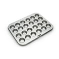 thumbnail image 1 of Fox Run Mini Moule à Muffins, 24 Tasses, Acier Inoxydable, 1 of 5