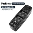 thumbnail image 2 of A2518300190 Coche Maestro Encendido Ventana Interruptor Delantero Conductor Lado, 2 of 7