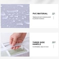 thumbnail image 6 of Bwomeauty Storage and Organization, Underbed Storage Box Transparent Fabric Folding Home Blanket Organizer Large Toy Clothing Storage Box, Holiday Gifts, 6 of 6