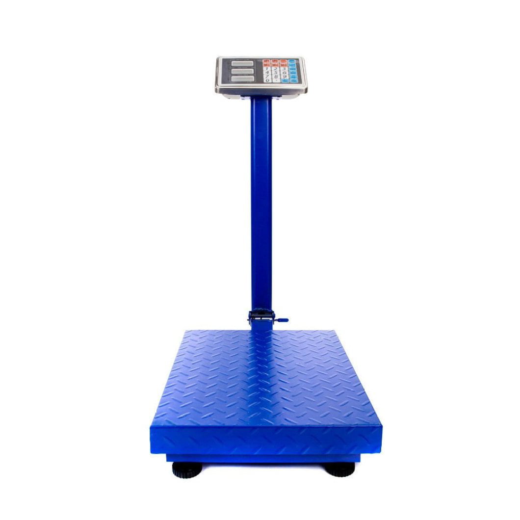 Digital Weight Shipping Industrial Platform Postal floor Scale Blue