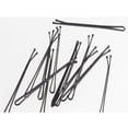 thumbnail image 1 of Metal Black Bobby Pins Mini Curved Straight Shaped Hair Pins Hairdressing Tool, Straight Shape, 1 of 6