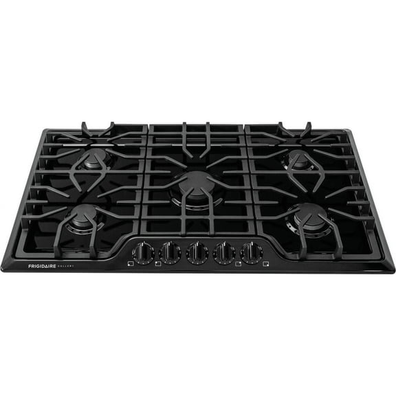 Frigidaire Gallery 36" Gas Cooktop in Black with 5 Burners