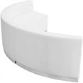 thumbnail image 3 of Flash Furniture Hercules Alon 3 Pièces de Réception en Blanc, 3 of 6