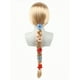 thumbnail image 5 of Peluca Infantil Trenzada Rubio Dorado ZGXYZXMY con Cinta para el Pelo y Accesorios, 5 of 5