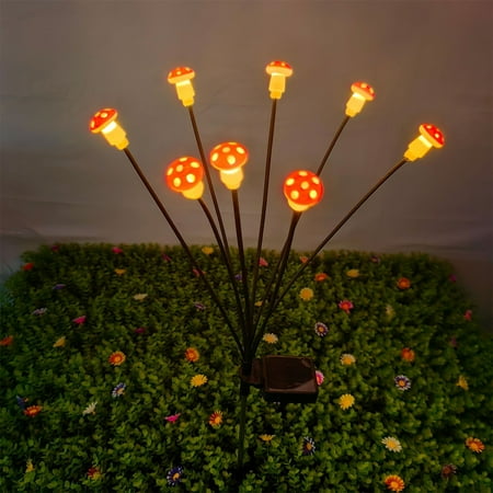 

Solar Garden Lights WaterproofUpgraded Solar MushroomsLights Outdoor For Garden Decoration