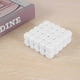 thumbnail image 1 of 50 Pack 16MM Blank White Dice Set Acrylic Rounded D6 Dice Cubes for Game,Party,Fun,DIY Sticker and Math Teaching, 1 of 5