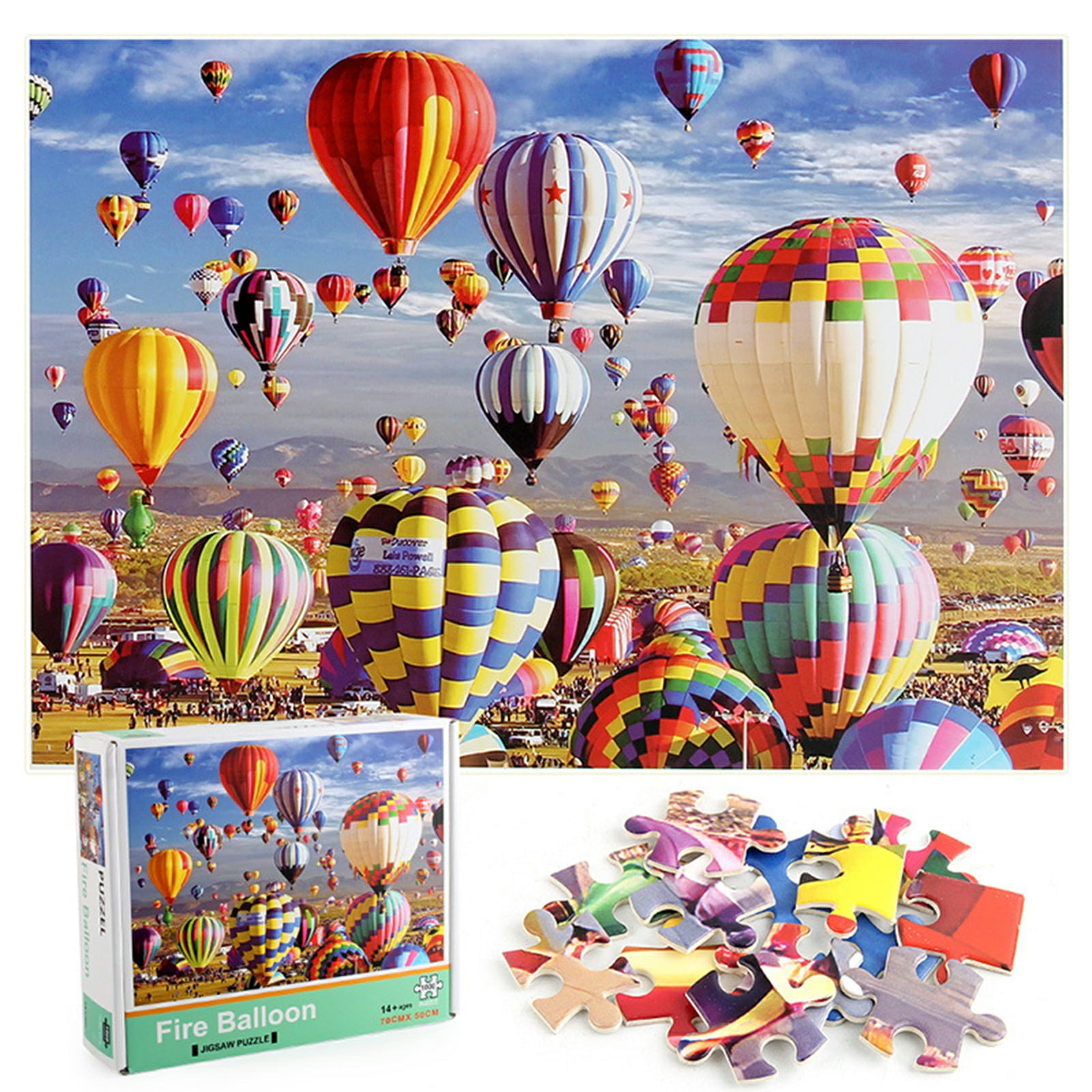 Details about   1000 Pieces 40*30 cm Jigsaw Puzzles Educational training Toys for Kids Adult NEW 
