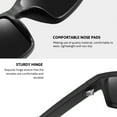 thumbnail image 4 of KANASTAL Sports Sunglasses Polarized UV Protection Rectangular Shades for Men Sun Glasses for Fishing Driving Running, 4 of 6