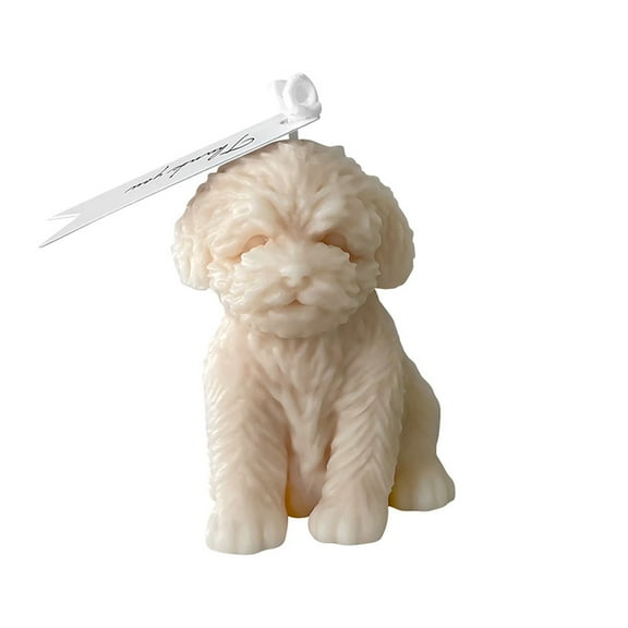 Cute Teddy Dog Candle Mold, Dog Silicone Mold, Animal Resin Mold for Soap Soy Wax Epoxy DIY Handcraft Home Ornaments Wedding Party Decoration Birthday Gifts