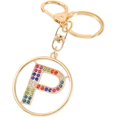thumbnail image 1 of Letter Keychain,26 Letters A-Z Decorative Letter Keychain,Name Keychain for Women Girls Men Teenager Gift, 1 of 5