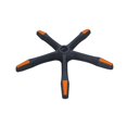 thumbnail image 3 of Office Chair Base Replacements 27.6inch Accessory Nylon Performance Convenient Installation Bottom Part for Computer Chair Orange Feet, 3 of 10