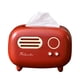 thumbnail image 1 of Caja dispensadora de servilletas modelo Radio soporte de toallitas húmedas Retro para apartamento restaurante JShteea Libre de BPA, 1 of 8