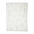 thumbnail image 2 of Barefoot Dreams CozyChic ABC Blanket Oyster/Cream One Size, 2 of 2