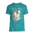 thumbnail image 5 of Rick and Morty Men's & Big Men's Brushed Tie Dye Graphic T-Shirt, 5 of 5