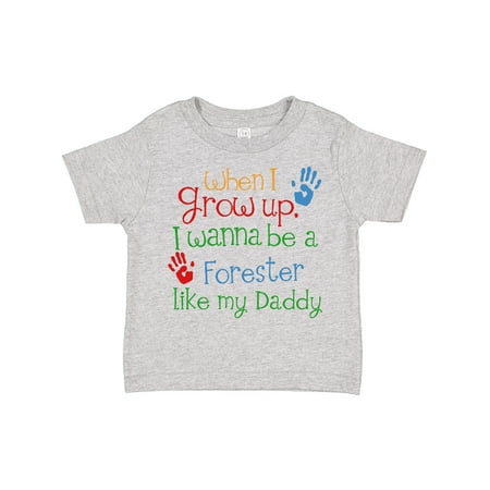 

Inktastic Forester Like Daddy Gift Toddler Boy or Toddler Girl T-Shirt