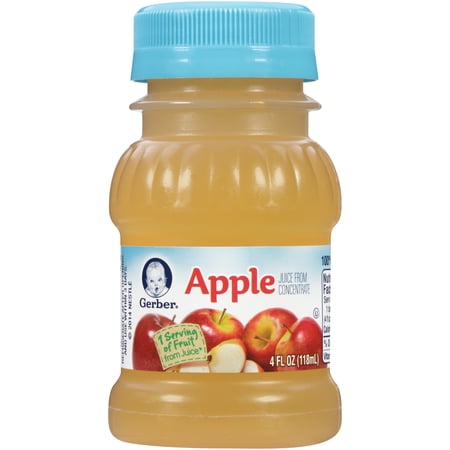 Gerber Apple Juice 4 fl. oz. Bottle
