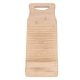 thumbnail image 3 of Bamboo Washboard,Bamboo Washboard Practical Hand Wood Washboard Laundry Cleaning Board Smooth Operation, 3 of 14