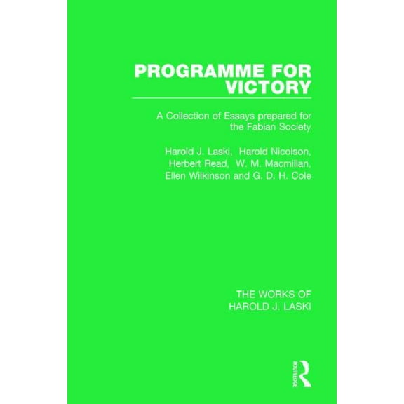 Works of Harold J. Laski Programme for Victory (Works of Harold J. Laski), (Hardcover)