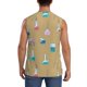 thumbnail image 4 of Fotbe Chemistry Class Men's Camiseta sin Mangas Estampada para Hombres, Playera Casual para Gimnasio, Entrenamiento, Playa-Large, 4 of 7