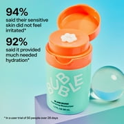 (2 pack) Bubble Skincare Slam Dunk Hydrating Face Moisturizer, for Normal to Dry Skin, 1.7 fl oz/ 50mL