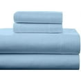 thumbnail image 3 of Light Blue Solid Queen (60"x 74") Size Sleeper Sofa Bed Sheet Set - Luxury 100% Egyptian Cotton - 800 Thread Count - Fits Mattresses Up to 6" Inches Deep Pocket, 3 of 5