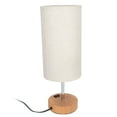 thumbnail image 1 of LED Touch Bedside Lamp USB Charging Metal Cloth Desk Lamp, 3 Gear Light Bedroom Table Lamp for Reading Work Study, 1 of 7