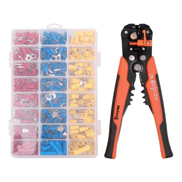 Kit De Terminales De Cable Bloosom Eléctrico Aislados Conectores Multicolor