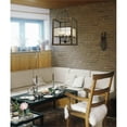 thumbnail image 2 of Cal Lighitng Fx-3536/6L 60W X 6 Mission Rectangular Lantern Wood/Metal Chandelier, 2 of 3
