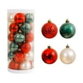thumbnail image 2 of Adornos navideños, adornos navideños, regalos navideños, adornos navideños, bolas navideñas, adornos colgantes para árboles de Navidad, bolas navideñas pintadas a mano, bolas navideñas de plástico de, 2 of 6