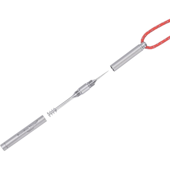 Boundless Voyage Portable Mini Titanium Toothpicks Holder Ear Wax Removal Personal Care Tools Outdoor Multifunctional Tools