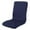 Navy, variant on BinKFF Swivel Armrest Curved Back Cover, Office Chair Covers Set Computer Protective Stretchable Chair Seat Covers Desk Armrest Slipcovers Pads Office Cushion Backrest for Rotating