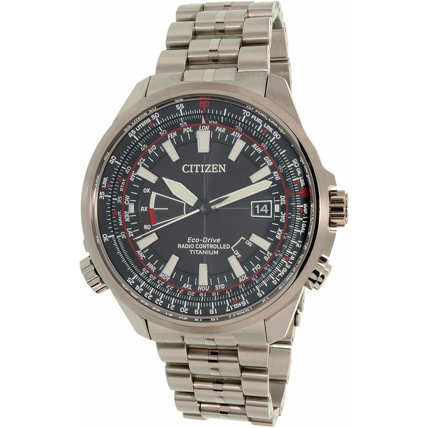 citizen atomic watch titanium
