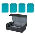 thumbnail image 3 of CAJA DE CARAL CAJA COMEDIBLE Magnética Duración con 4 divisores de cartas Negro Gris con Azul, 3 of 8